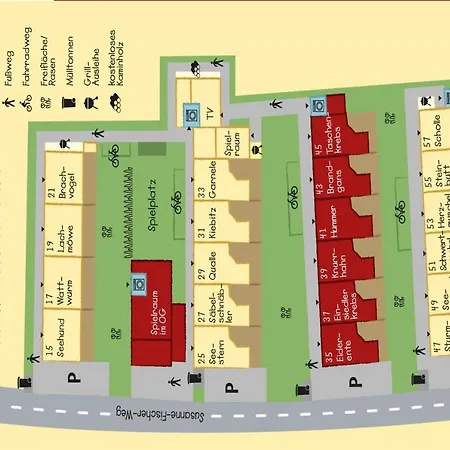Susanne-fischer Weg 17, Haus Wattwurm Holiday home *